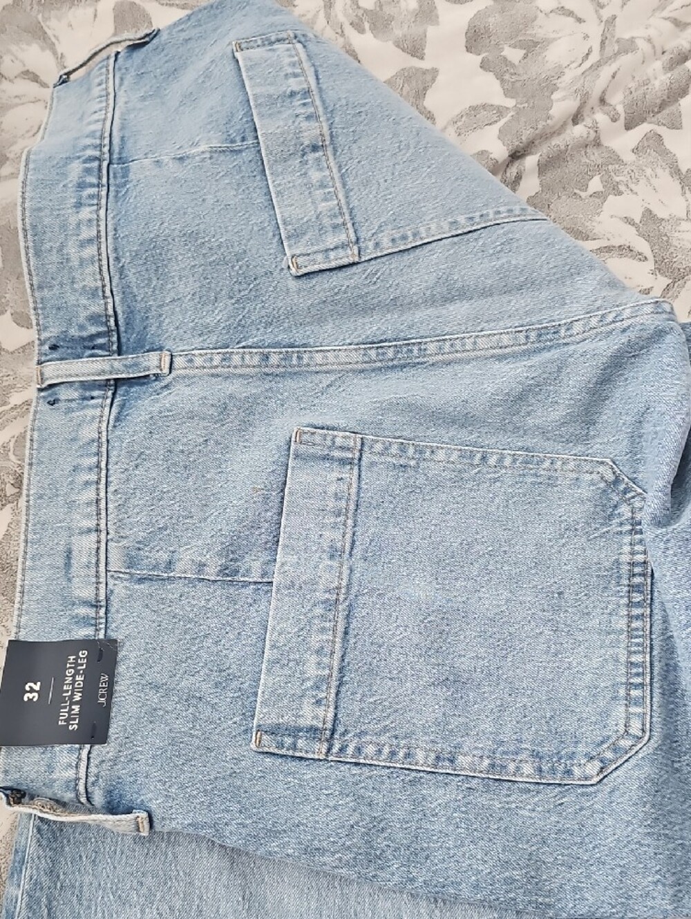 J. Crew Light Blue Straight-Leg Jeans - Picture 3 of 4